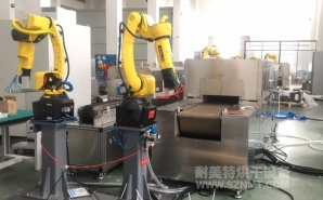 NMT-ZP-108 疫苗玻璃瓶小型預熱加固化自動裝配線(蘇州?？松?